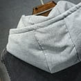 thumbnail image 3 of Clearance! ZVNAΖH Men's Sleeveless Denim Jacket Detachable Hooded Jacket Outerwear Vest, 3 of 7