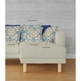 thumbnail image 4 of 16" Earth and Heaven Broadcloth Blown and Closed Pillow in Multi-Color Fabric, 4 of 5