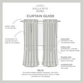 thumbnail image 7 of Exclusive Home Finesse Branch Print Grommet Top Curtain Panel Pair, 54"x84", Ivory, 7 of 7