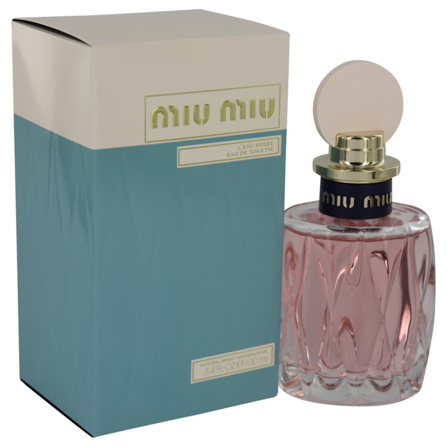 Miu Miu L'Eau Rosee Eau De Toilette Spray 100ml/3.4oz - Walmart.com