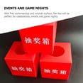 thumbnail image 3 of Raindrops Spinning Box Raffle Ticket Container Square Prize Box For Events Multi-Function Organizer, 3 of 8