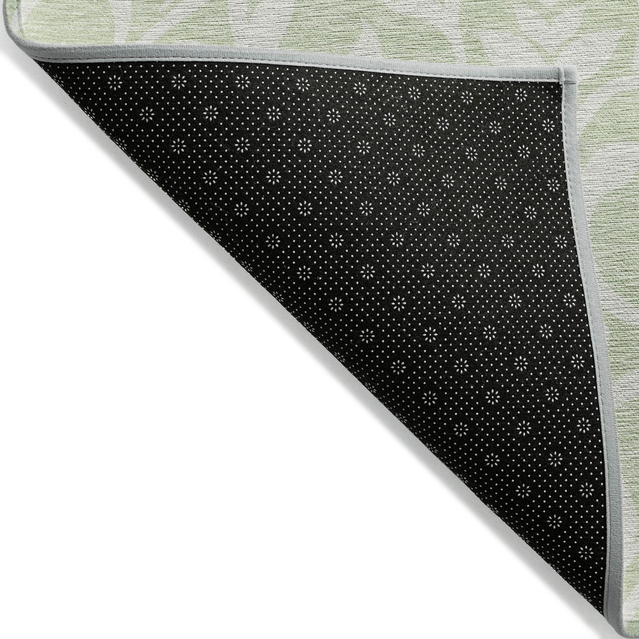 Addison Rugs Chantille Indoor/Outdoor Transitional Floral Aloe Washable Rectangle Rug, 1'8" x 2'6"