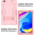 thumbnail image 2 of FIEWESEY for Vankyo matrixpad S20 10" Case,Hybrid Heavy Duty Shockproof Rugged Protective Case for Facetel Q3 Pro/TOSCIDO P20/P101/TOPELOTEK MID1001S/VUCATIMES N20/DUODUOGO Tbalet 10 Inch(Rose Gold), 2 of 7