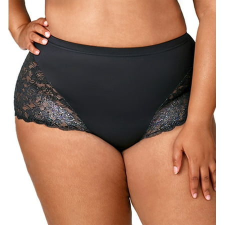 Elila Stretch Lace Cheeky Full Panty (3311) 2XL Mermaid