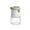 Green, variant on Measured Spice Jar 2-in-1 Portion Control Salt Dispenser 0.5g Fixed Portion Even Sprinkle Wide Mouth Spice Container for Healthy Low-Salt Cooking Kitchen Meal Prep