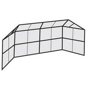Ssg - Bsn BSCL20HW Chain Link Backstop-20 w-Hood & Wings Baseball-Softball Field Equipment