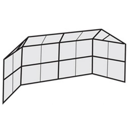 Ssg - Bsn BSCL20HW Chain Link Backstop-20 w-Hood & Wings Baseball-Softball Field Equipment
