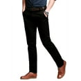 thumbnail image 2 of Matchstick Men’s Slim-Fit Flat Front Tapered Casual Chino Pants, 2 of 10