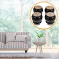 thumbnail image 4 of HERFIER 4 Pcs Solid Wood Furniture Legs Dresser Legs Sofa Replacement Legs Armchair Legs 3.14x2.95x2.95in, 4 of 9