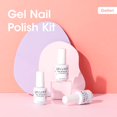 thumbnail image 5 of Gellen Gel Nail Polish, 6×8ml Natural 4 Effects Cat Eye & Blooming & Shimmer & Nude Gel Polish Set with Magnet, Soak off Nail Gel Kit At Home Salon Use, Orange Yellow Pink Series, 5 of 9