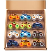 Monster Jam, 12-Pack 1:64 Scale Monster Truck Vehicles (Walmart Exclusive)