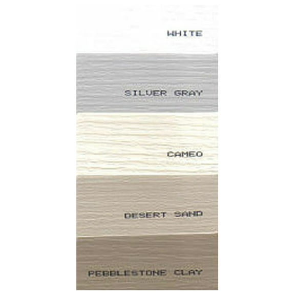 Mobile Home Skirting Vinyl Underpinning Panel White 16" W x 28" L (Pack of 8)