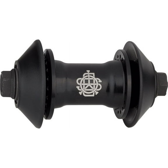 Odyssey Vandero Pro BMX Hub Front Black 36H 3/8" Female Axle Sealed Bearing