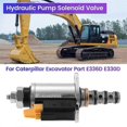 thumbnail image 3 of 457-9878 Hydraulic Pump Solenoid Valve for Excavator Part E336D E330D Valve 4579878, 3 of 5