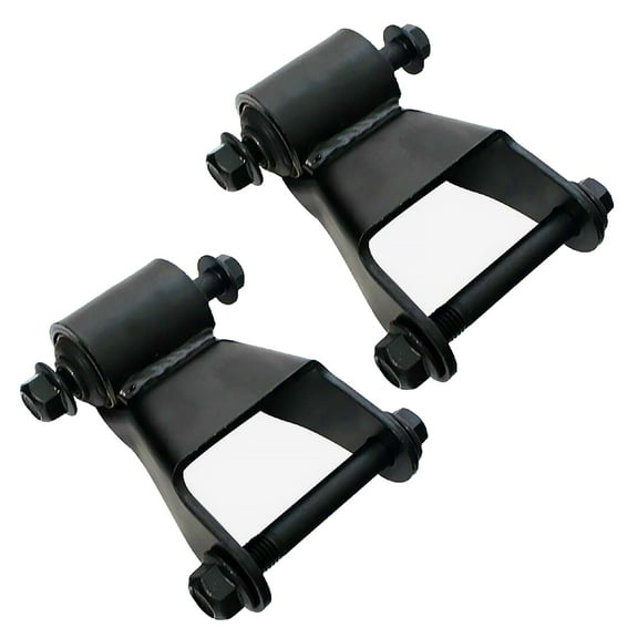 BST BSSP Rear Leaf Spring Shackle Repair Kit Compatible with 2001-2010 Chevrolet Silverado 2500 HD 3500 HD GMC Sierra 2500 HD 3500 HD 722-030