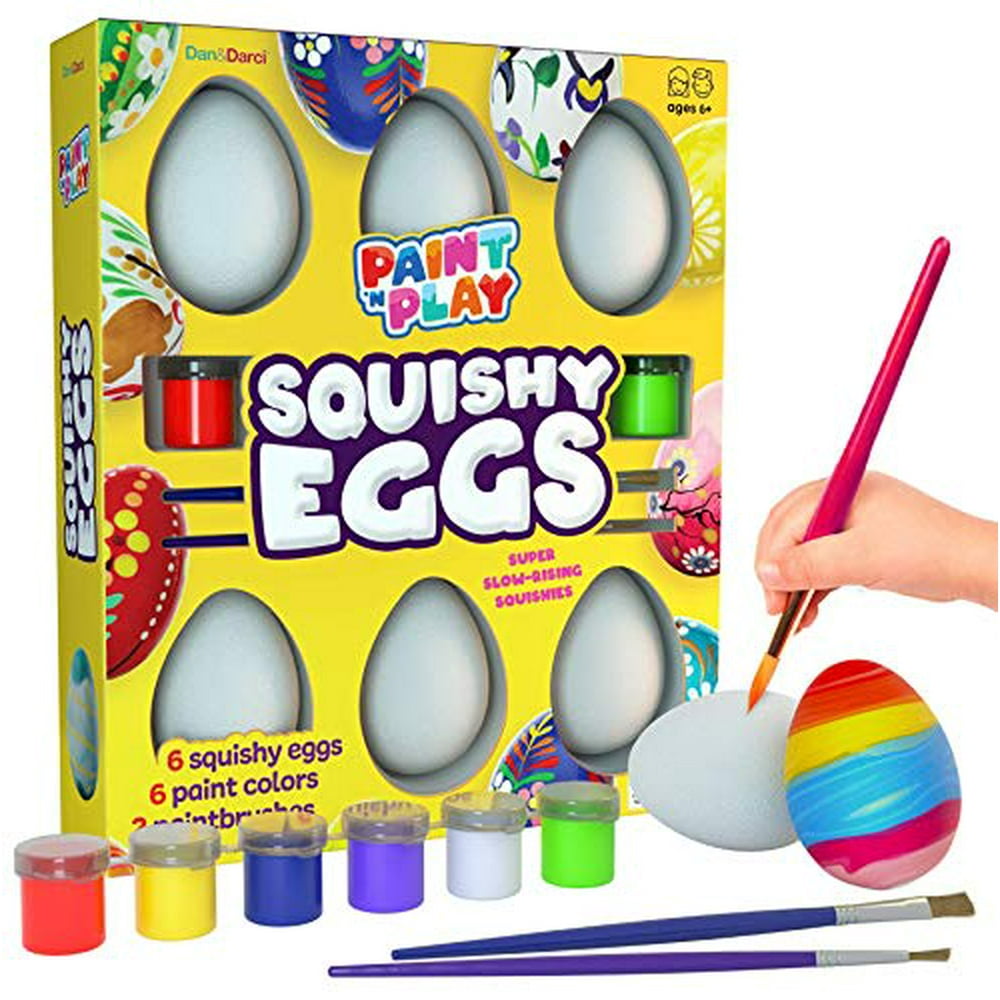 Squishy Painting Arts and Crafts Kit - Kids Art Activities - Easter Egg ...