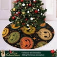 thumbnail image 6 of GZHJMY Halloween Christmas Tree Skirt Halloween Tree Skirt for Holiday Party Home Christmas Day Ornaments 36", 6 of 6