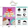 thumbnail image 4 of Squishmallows Plush Blanket, 62” x 90”, 4 of 7