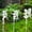 White-Fairy-3pcs, variant on Sungmor 2PC Pack Decorative Garden Stakes, Colorful Metal Fox Animal Stick Ornaments/Indoor Outdoor Patio Balcony Landscaping Plant Decoration