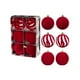 thumbnail image 2 of Christmas Decorations 6 Piece Flocked Christmas Balls Christmas Decoration SetMultiple Styles Of Christmas Tree Decorations Can Also Be Used For Other Party, 2 of 6