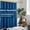Navy, variant on Yiannan Waterproof Fabric Shower Curtain Liner with 3 Magnets,Machine Washable,Mold Resitant,72x72inch,Navy