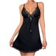 thumbnail image 5 of Señoras Linda Chica Sólido Lencería erótica Profundo V Costura Pijamas Falda con tirantes Fridja nalpqowj41933, 5 of 9