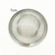 thumbnail image 2 of Steel Plug Strainer Bath/Bathroom Sink Shower Drain Filter Cover Hair Catcher UK Silicone Stopper Cover, 2 of 10