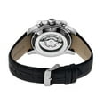 thumbnail image 2 of Reign Nehru Leather-Band Automatic Men'S Watch - Silver/White, 2 of 3
