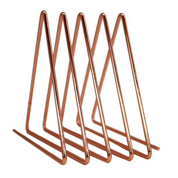 Estantería de escritorio Triángulo Estante Csificador de Sunnimix Triangle Book Rack