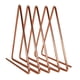 thumbnail image 1 of Estantería de escritorio Triángulo Estante Csificador de Sunnimix Triangle Book Rack, 1 of 8