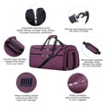 thumbnail image 4 of Bolsa de equipaje de mano Bukere Convertible Suit Travel 55L, 4 of 7