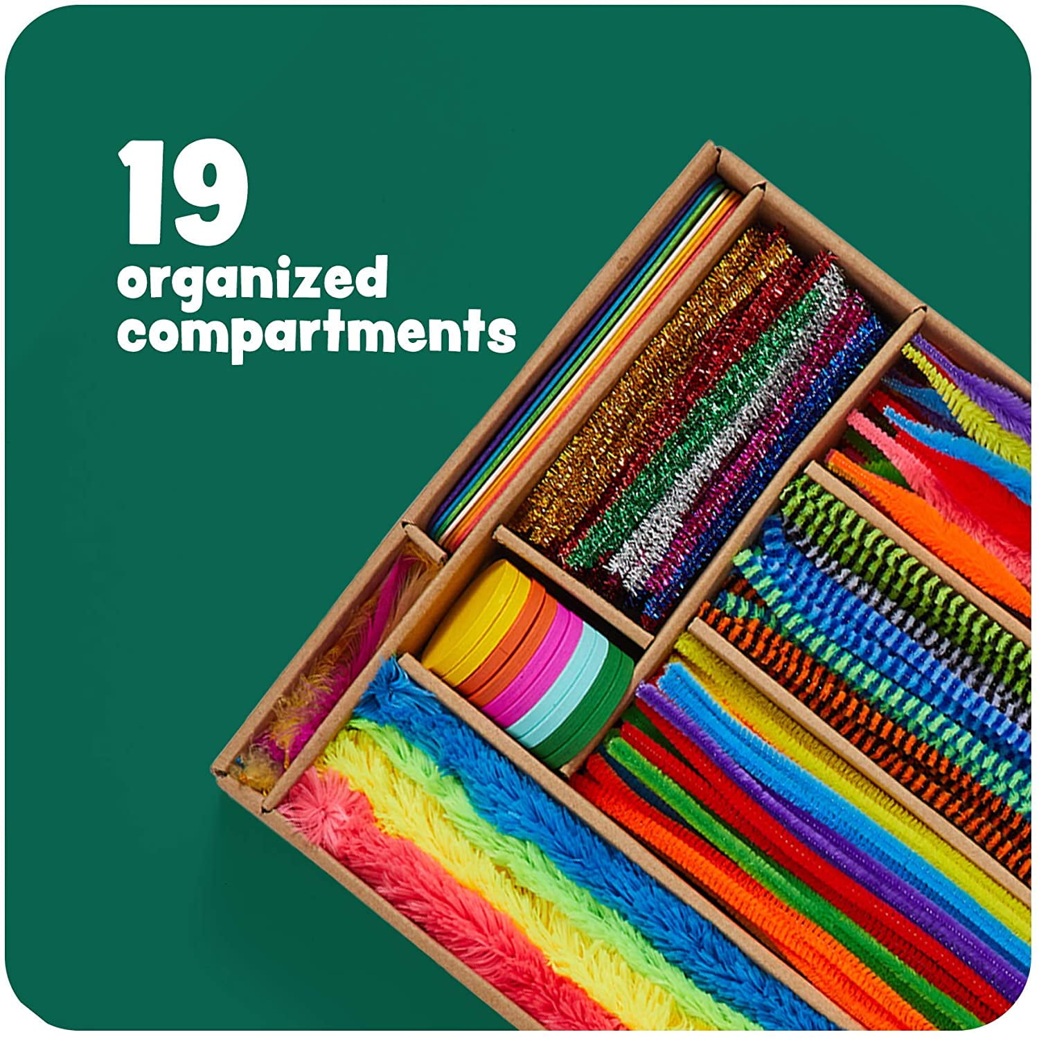 Buy Dan&Darci Arts and Crafts Vault 1000+ Piece Craft Kit Library in