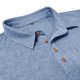thumbnail image 4 of Blusa y camisa de manga larga con cuello vuelto para hombre, color liso, informal, de moda, para negocios, con botones y solapa, de poliéster., 4 of 9