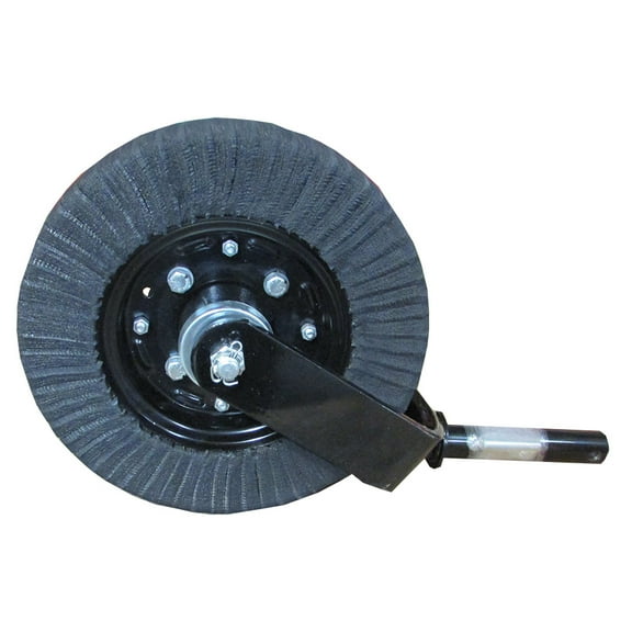 Heavy Duty 15" Tail Wheel Assembly 1 1/2" Yoke For BushHog LandPride Rhino Fits Woods