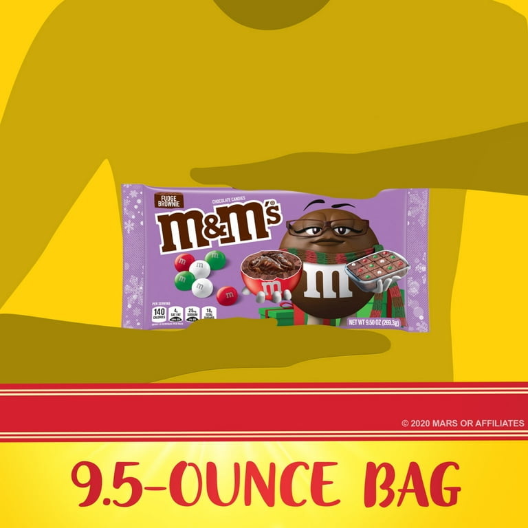 M&M's Fudge Brownie Chocolate Candy, 34 Oz.