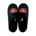 thumbnail image 1 of Pantuflas NFL Para Cabellero, 49ers Negro/Rojo Talla 27-28, 1 of 4