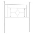 thumbnail image 3 of vidaXL Metal Headboard Bed Header Construction with Back Support Furniture, 3 of 4