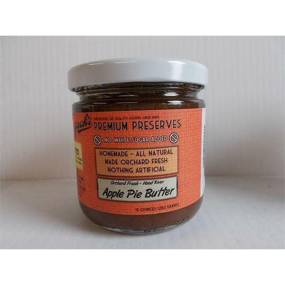 Jack's Premium Preserves No Sugar Added Apple Pie Butter 10 OZ
