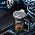 thumbnail image 4 of 1pc Bus Driver 40oz Tumbler with Straw & Handle - Insulated Stainless Steel Cup | Holiday Gift for Man Women (Christmas, Valentine's, Birthday), 4 of 5
