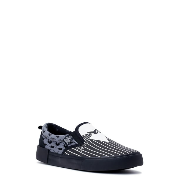 Nightmare Before Christmas Men's Canvas Slip On Shoes