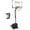 48 white lineA, variant on Basketball Hoop Goal 5.5-10FT Height Adjustable Outdoor Portable | 2 Wheels 44/48 Inch Shatterproof Backboard Enlarged Base for Kids Adults Youth Backyard