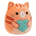 thumbnail image 6 of Squishmallows Official 8 inch Gigi The Orange Tabby Cat with Heart - Child's Ultra Soft Stuffed Plush Toy, 6 of 7