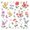 Style 5, variant on Self-Adhesive Wall Decals, Hand-Drawn Heart and Polka Dot Stickers for Bedroom Living Room Study Area Home Background Decor and Creative Wall Display
