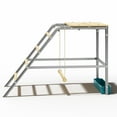 thumbnail image 3 of Chicken Coop Accessories Set - Perch, Swing & Ladder for Hens (37"x20"x28"), 3 of 11