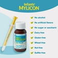 Infants' Mylicon Gas Relief Drops & Syringe, Dye Free, 100 doses, 1 fl oz