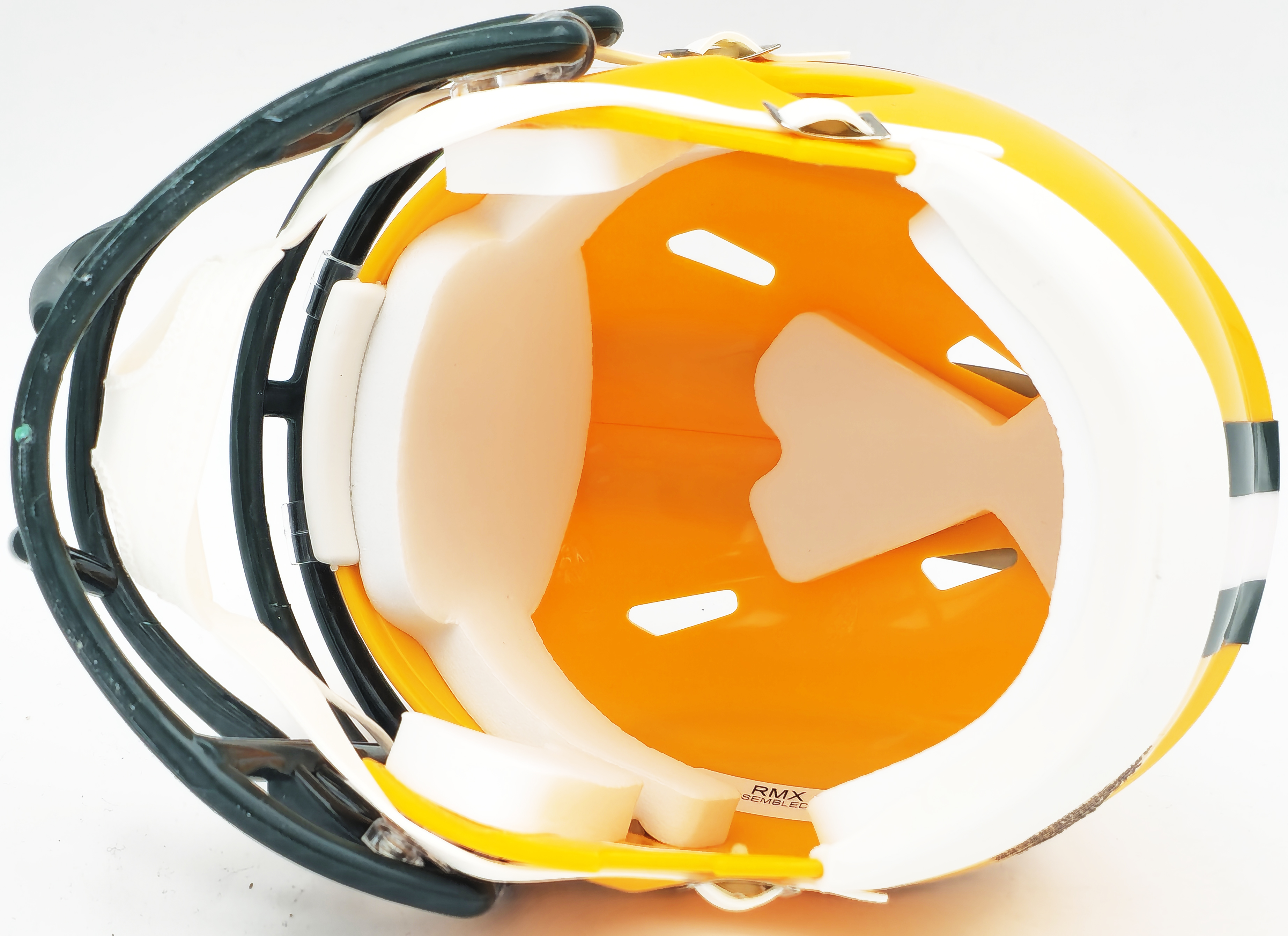 Unsigned Green Bay Packers Yellow Speed Mini Helmet 228819