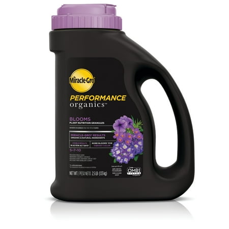 Miracle-Gro Performance Organics Organic Granules Plant Food 2.5 lb