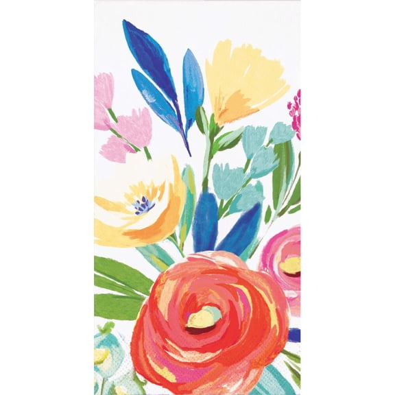 Fragrant Florals Paper Dinner Napkins 16 Per Pack