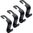 thumbnail image 1 of 4 Car Storage Hooks, Multifunctional Hook Car Headrest Back Seat Hanger Holder Storage Hooks For Car Seat, 1 of 7