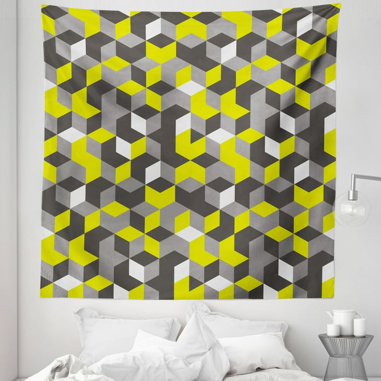 Mustard 2025 yellow tapestry